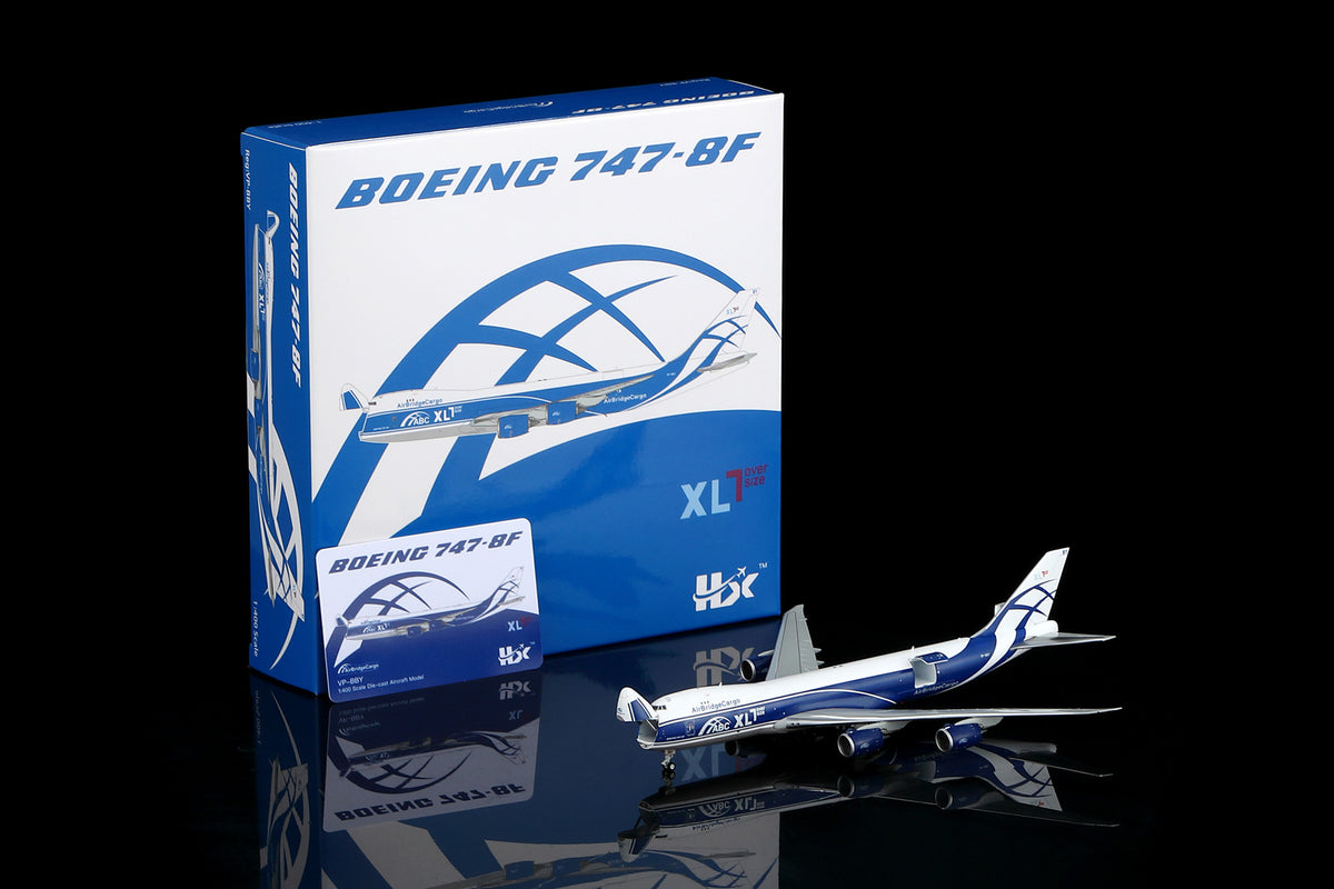 1/400 Air Bridge Cargo B747-8F VP-BBY B632602C Interactive Series - cover