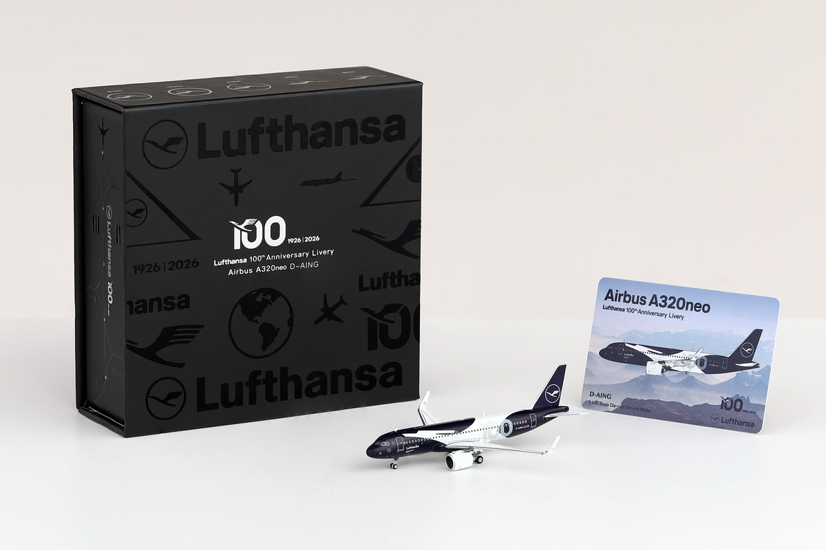 1/400 Lufthansa A320NEO "100 Years" D-AING A420701 - cover