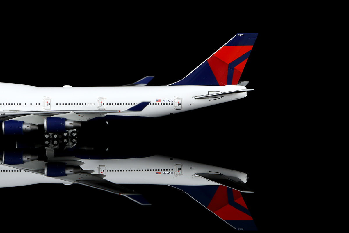 1/400 Delta Air Lines B747-400 N665US B616601