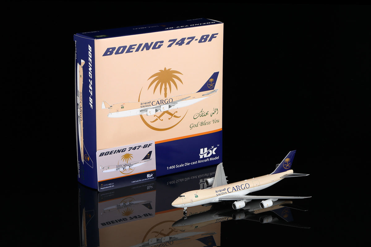 Saudi Arabian Airlines Cargo B747-8F HZ-AI3 B631601C Interactive Series - cover
