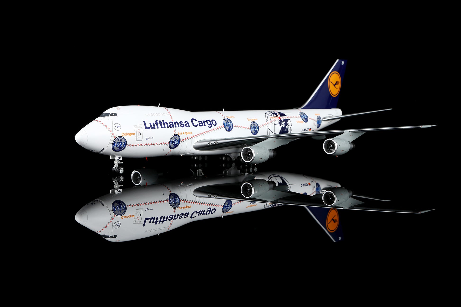 Lufthansa Cargo B747-200F D-ABZF