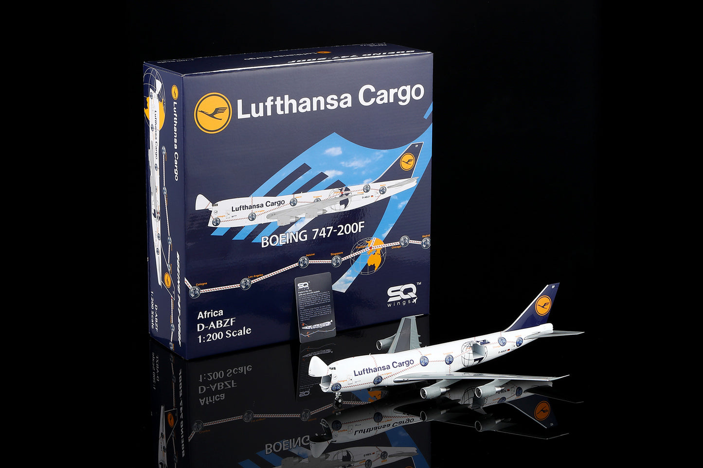 Lufthansa Cargo B747-200F D-ABZF