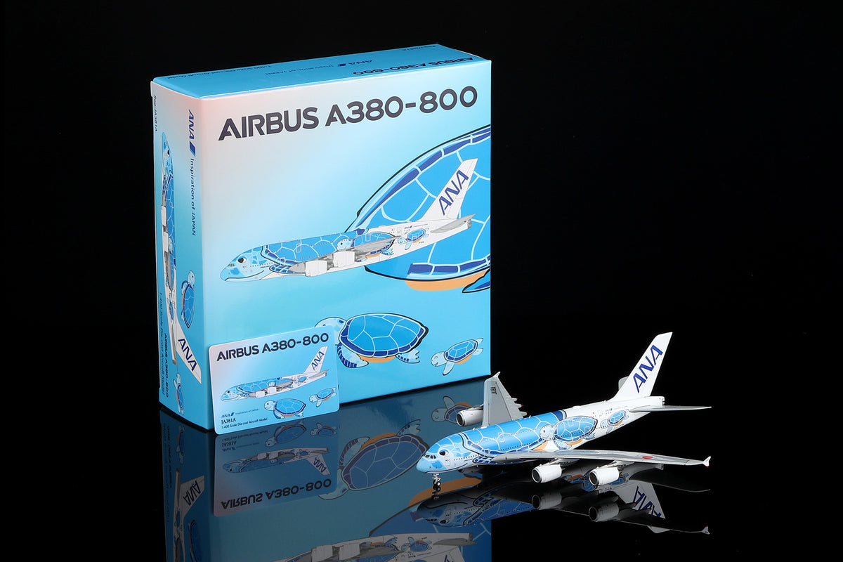 1/400 ANA A380 "Flying Honu-Lani（Blue Turtle）JA381A A582301 - cover