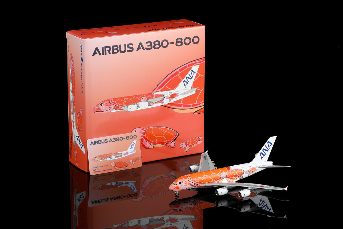 1/400 ANA A380 "Flying Honu-Lani（Orange Turtle）JA383A A582303 - cover