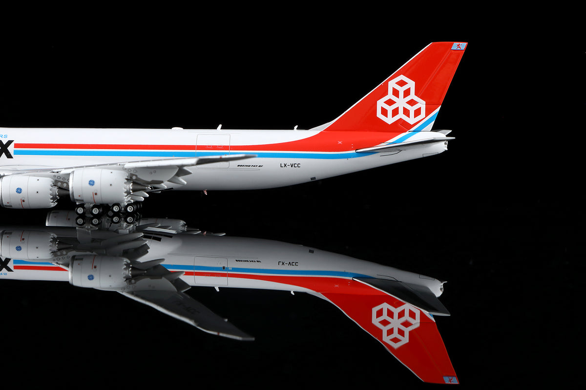 Cargolux Boeing 747-8F LX-VCC B632001F Flaps Down