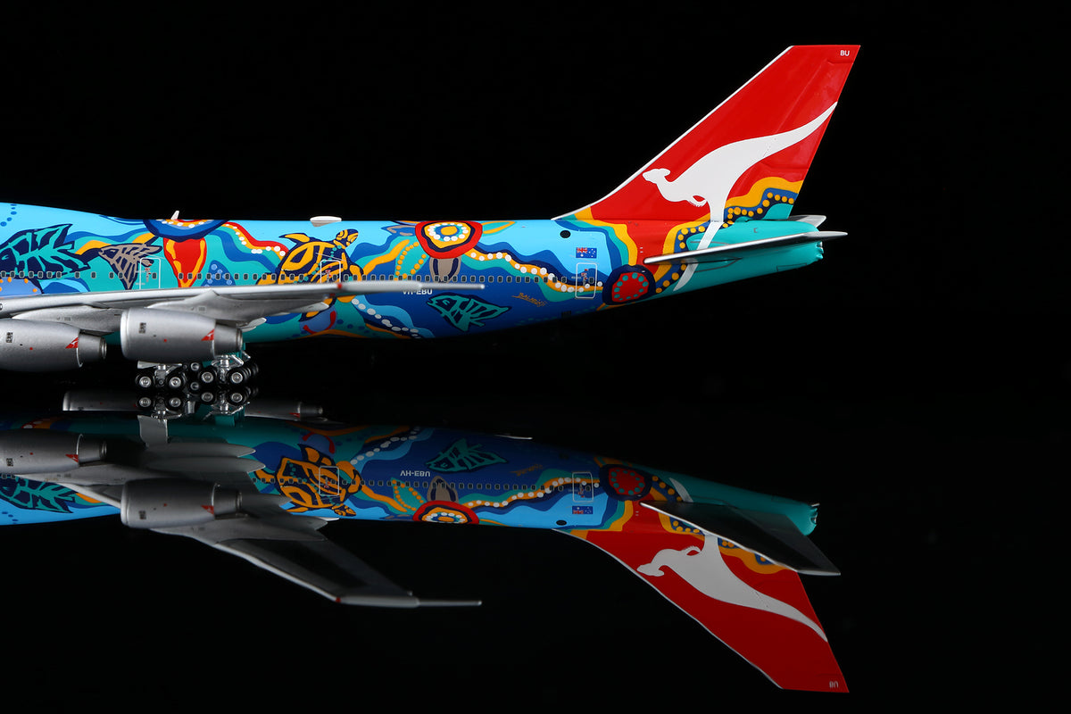Qantas B747-300 "Nalanji Dreanming" VH-EBU B606501