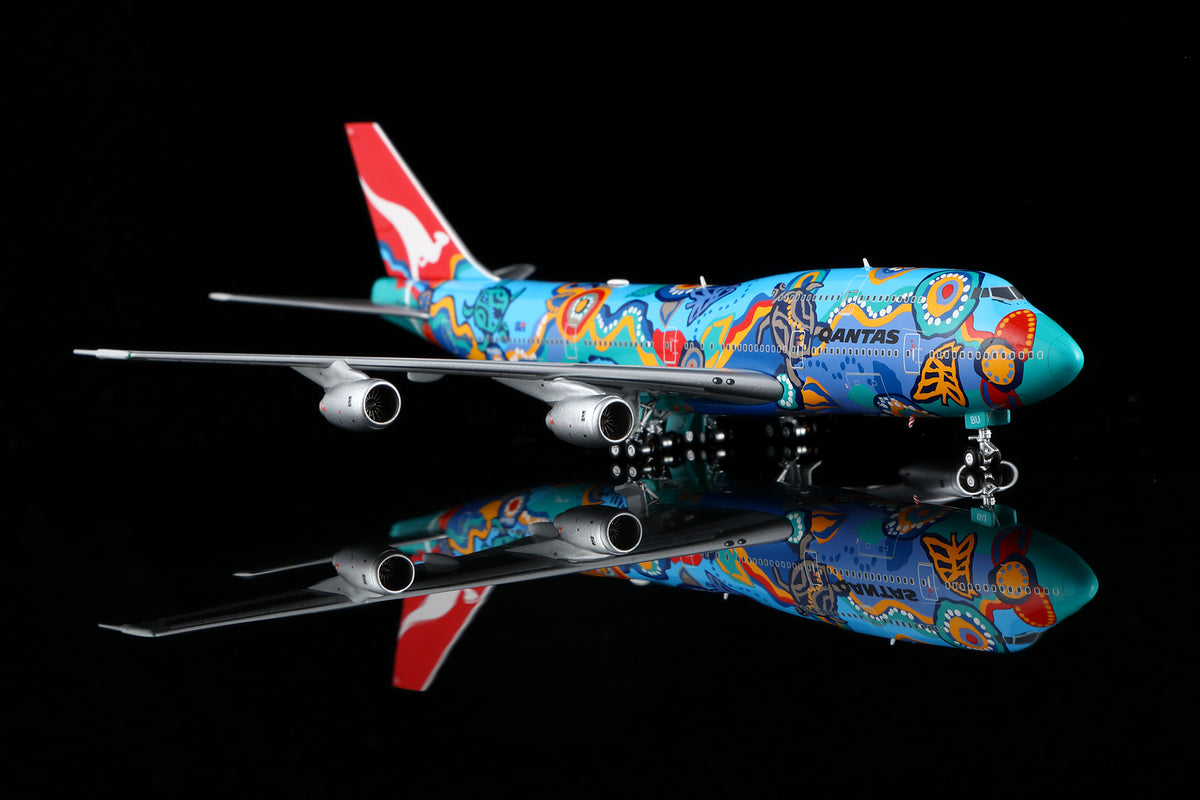 Qantas B747-300 "Nalanji Dreanming" VH-EBU B606501