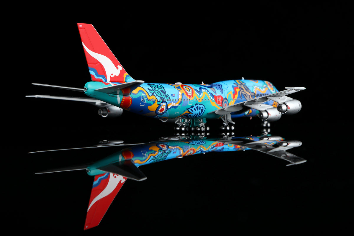Qantas B747-300 "Nalanji Dreanming" VH-EBU B606501