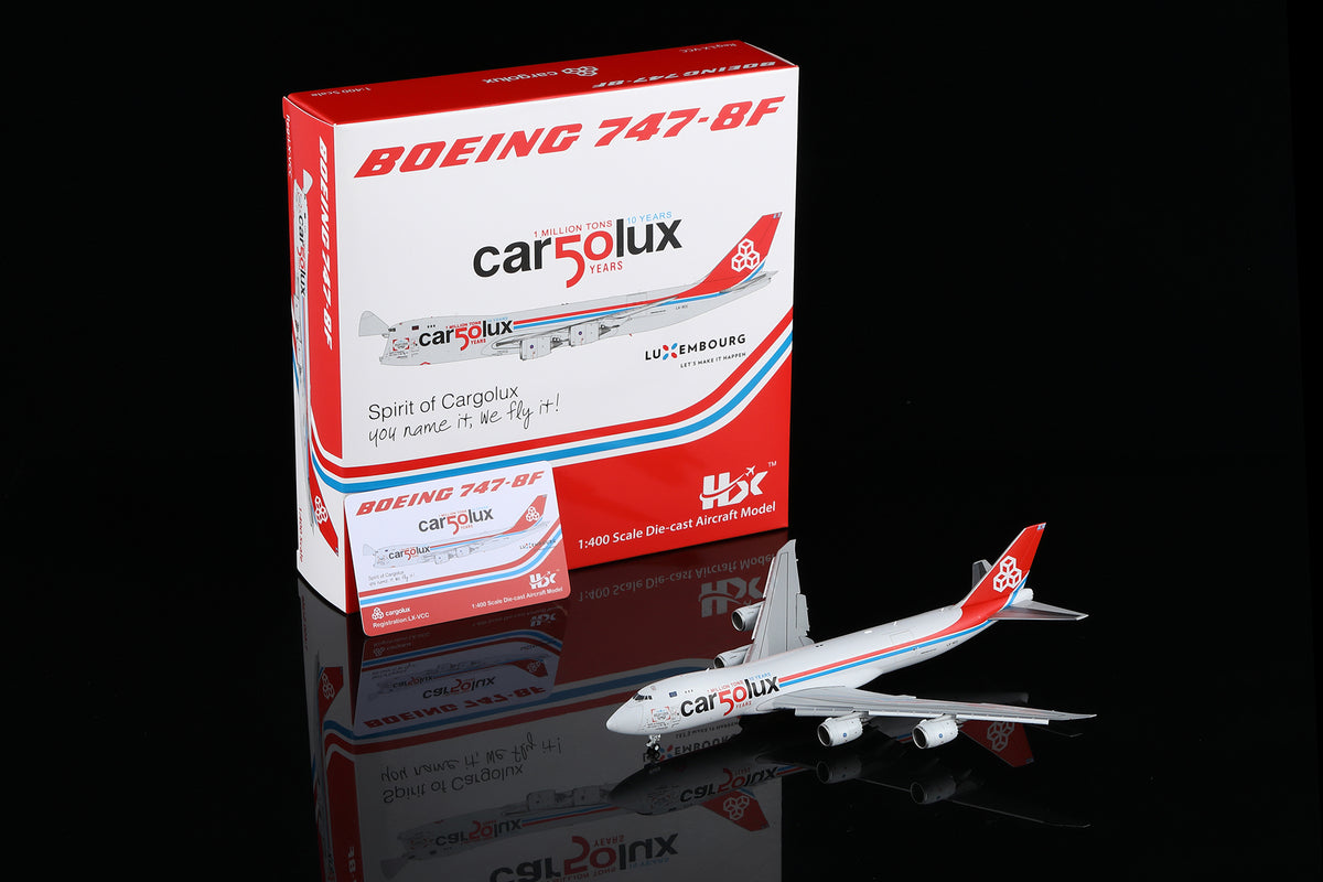Cargolux Boeing 747-8F LX-VCC B632001F Flaps Down - cover
