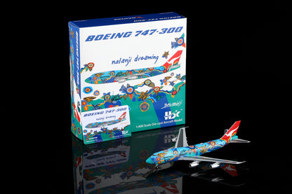 Qantas B747-300 "Nalanji Dreanming" VH-EBU B606501 - cover