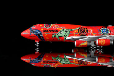 Qantas B747-400 "Wunala Dreaming" VH-OJB B616502
