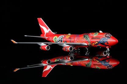 Qantas B747-400 "Wunala Dreaming" VH-OJB B616502