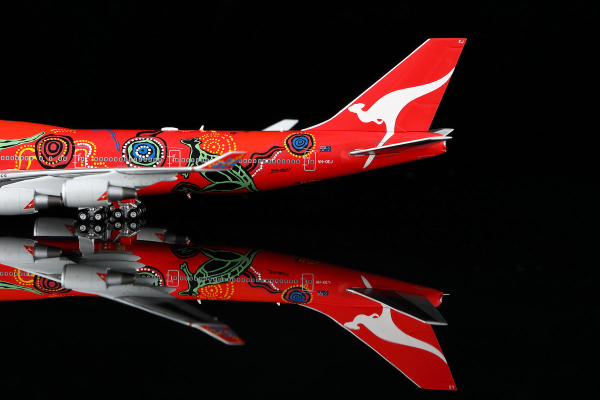 Qantas B747-400 "Wunala Dreaming" VH-OEJ B616501