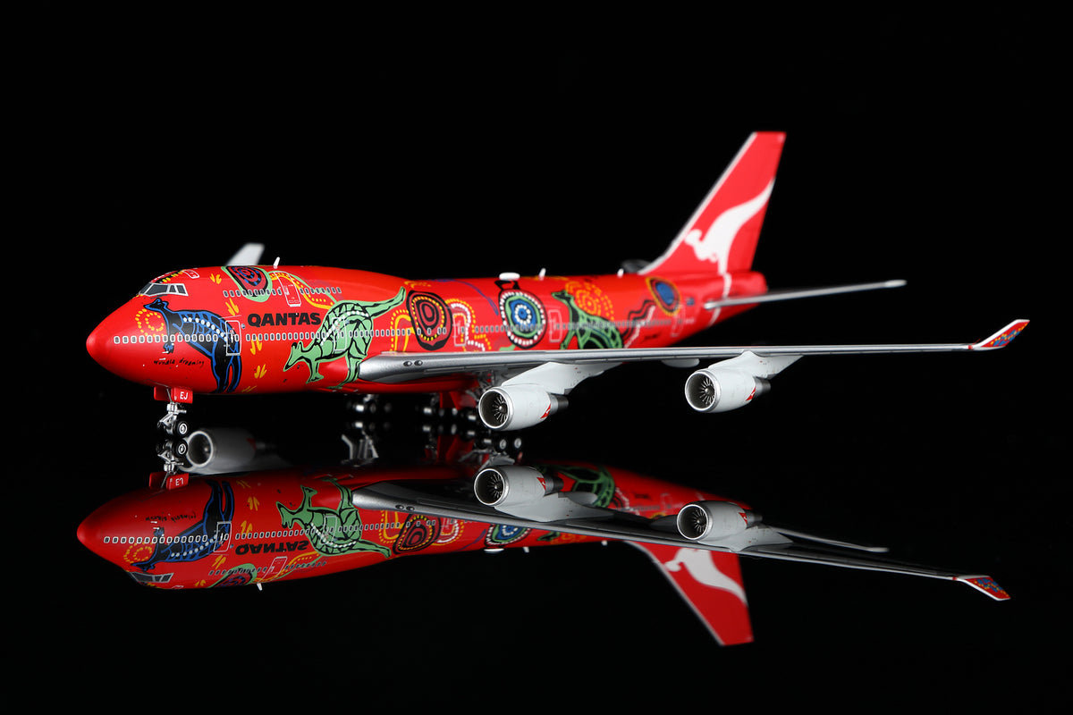 Qantas B747-400 "Wunala Dreaming" VH-OEJ B616501