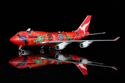 Qantas B747-400 "Wunala Dreaming" VH-OEJ B616501