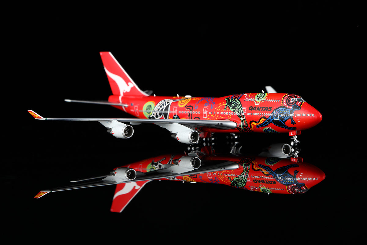 Qantas B747-400 "Wunala Dreaming" VH-OEJ B616501