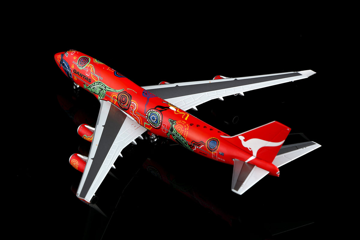 Qantas B747-400 "Wunala Dreaming" VH-OJB B616502