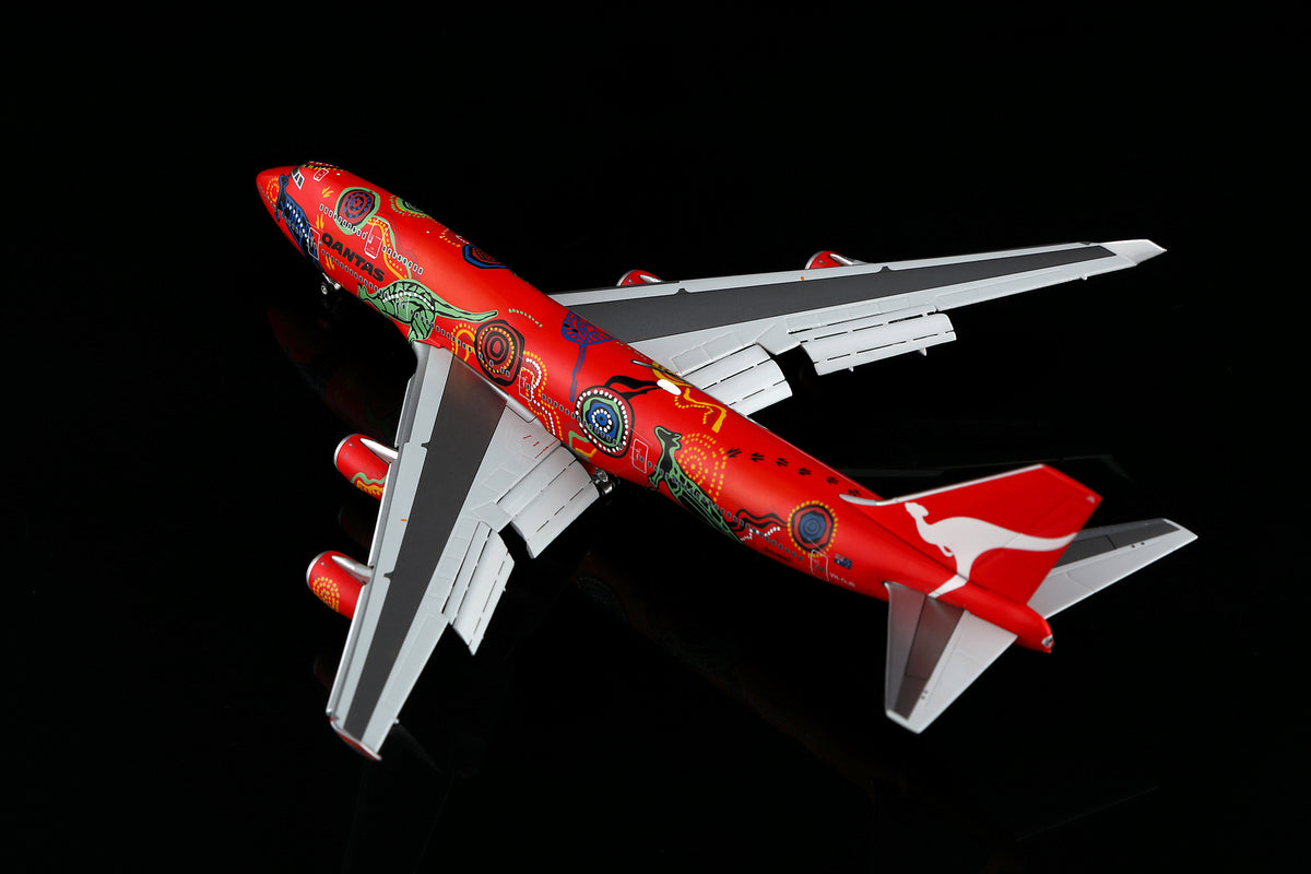 Qantas B747-400 "Wunala Dreaming" VH-OJB B616502