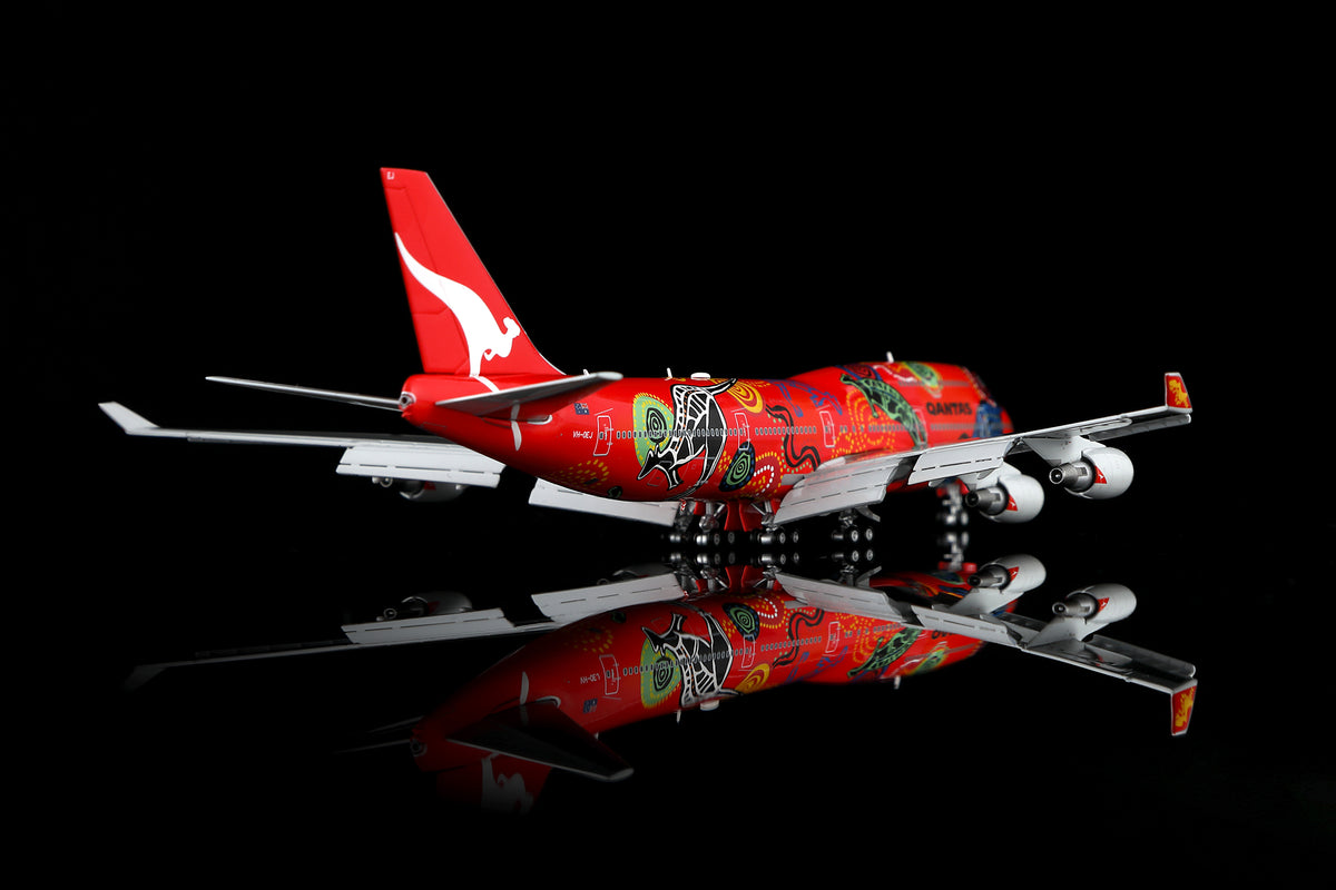 Qantas B747-400 "Wunala Dreaming" VH-OEJ B616501