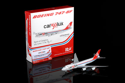 Cargolux Boeing 747-8F LX-VCC B632001C Interactive Series - cover