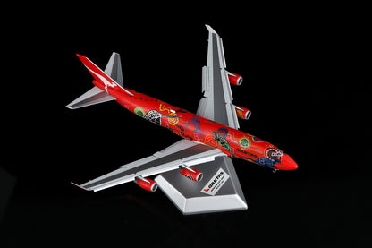 Qantas B747-400 "Wunala Dreaming" VH-OJB B616502 - cover