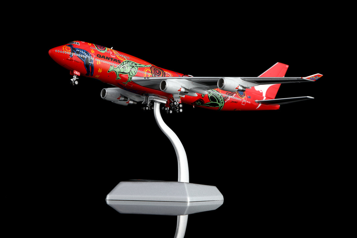 Qantas B747-400 "Wunala Dreaming" VH-OEJ B616501 - cover