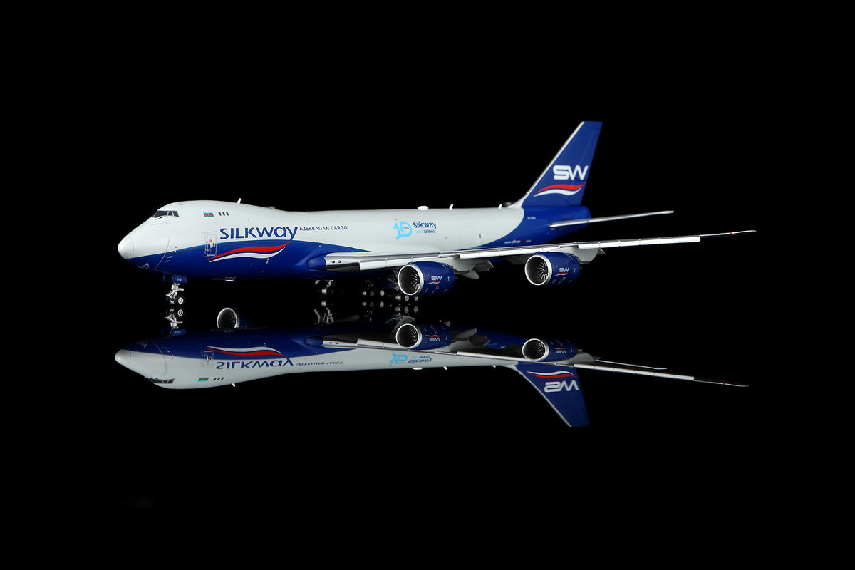 Silk Way West Airlines B747-8F VQ-BVB B632501F Flaps Down