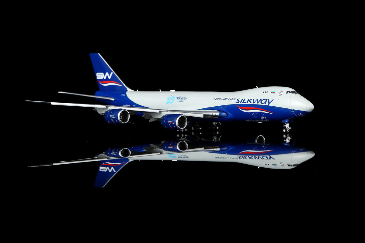 Silk Way West Airlines B747-8F VQ-BVB B632501F Flaps Down