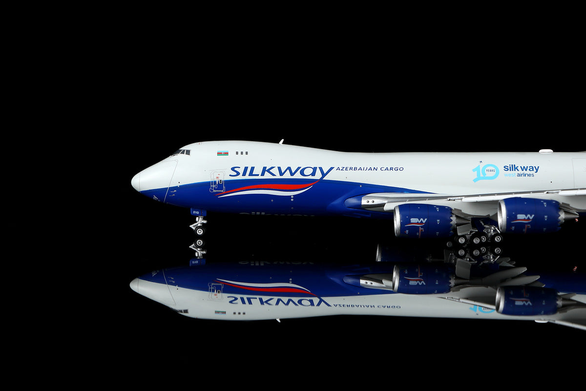 Silk Way West Airlines B747-8F VQ-BVB B632501F Flaps Down
