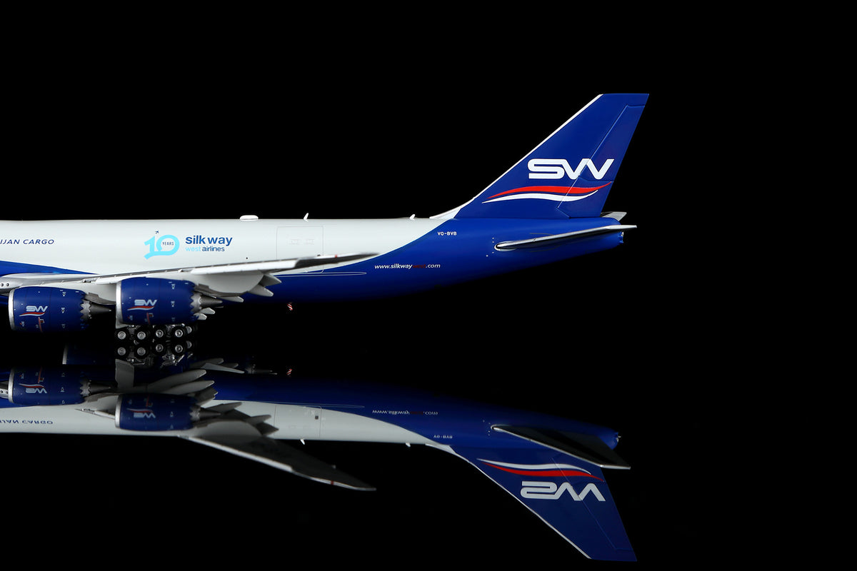 Silk Way West Airlines B747-8F VQ-BVB B632501F Flaps Down