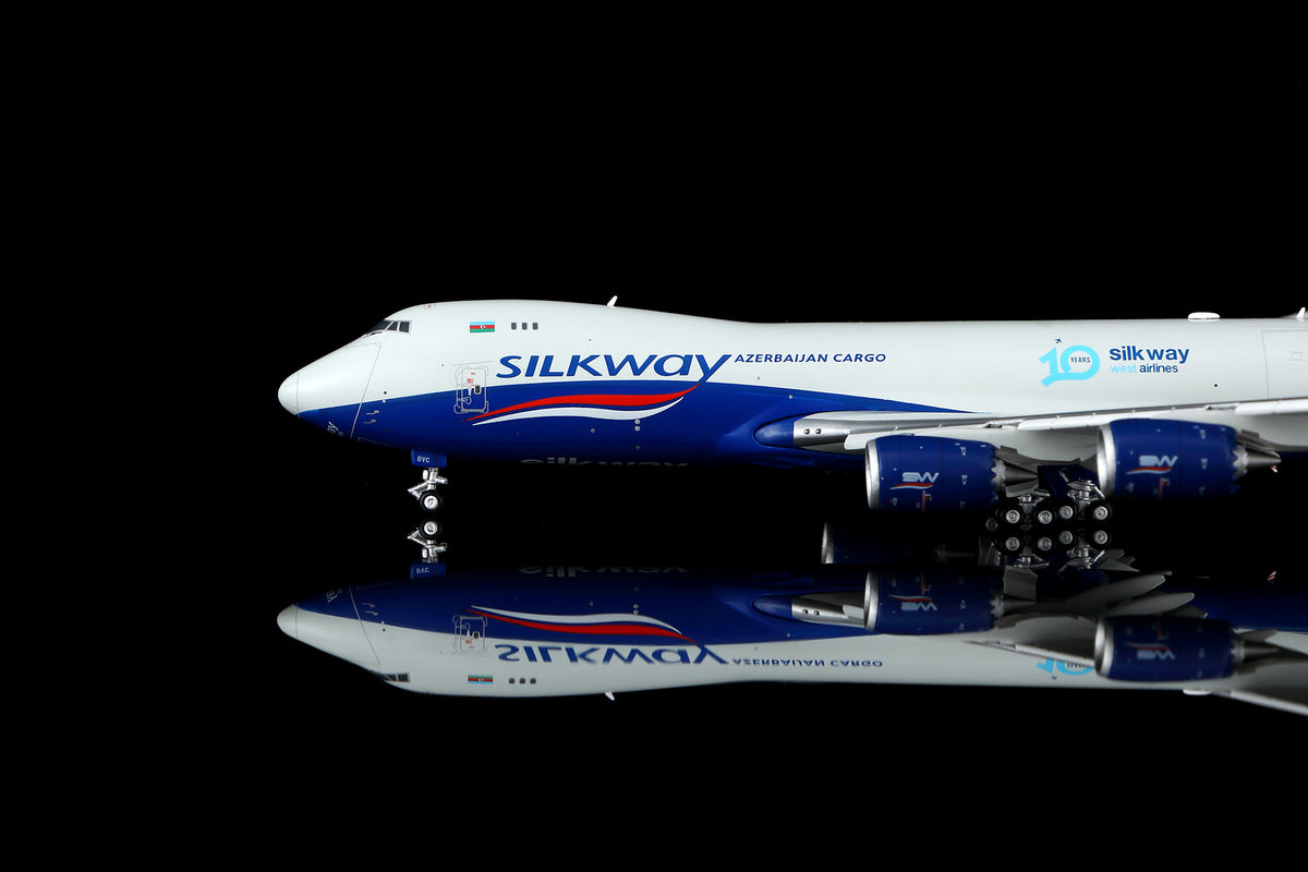 Silk Way West Airlines B747-8F VQ-BVC B632502F Flaps Down