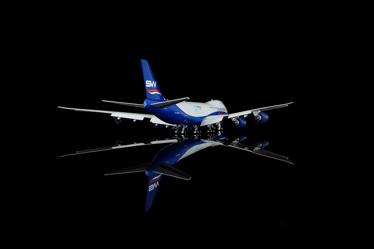 Silk Way West Airlines B747-8F VQ-BVB B632501F Flaps Down