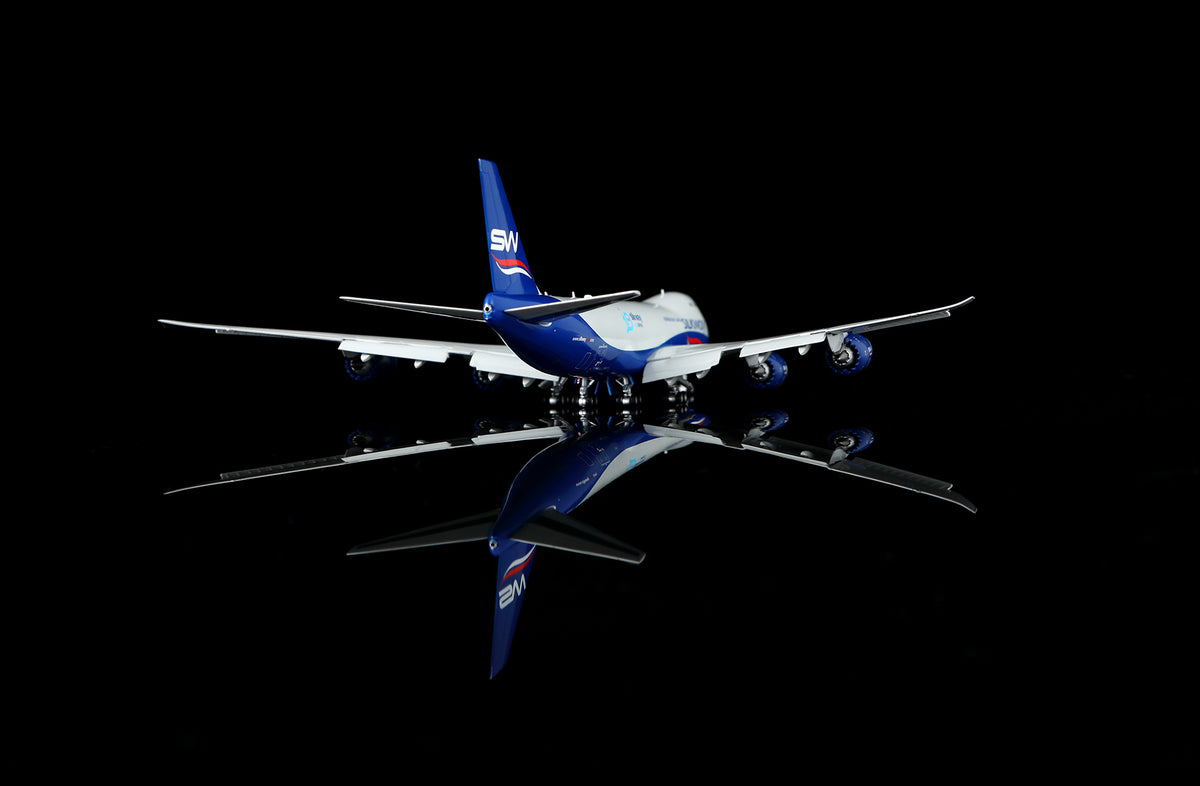 Silk Way West Airlines B747-8F VQ-BVC B632502F Flaps Down