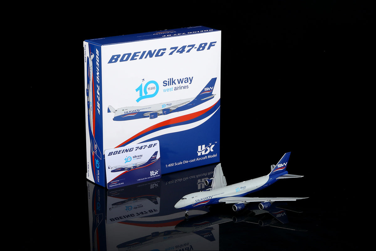 Silk Way West Airlines B747-8F VQ-BVB B632501F Flaps Down - cover