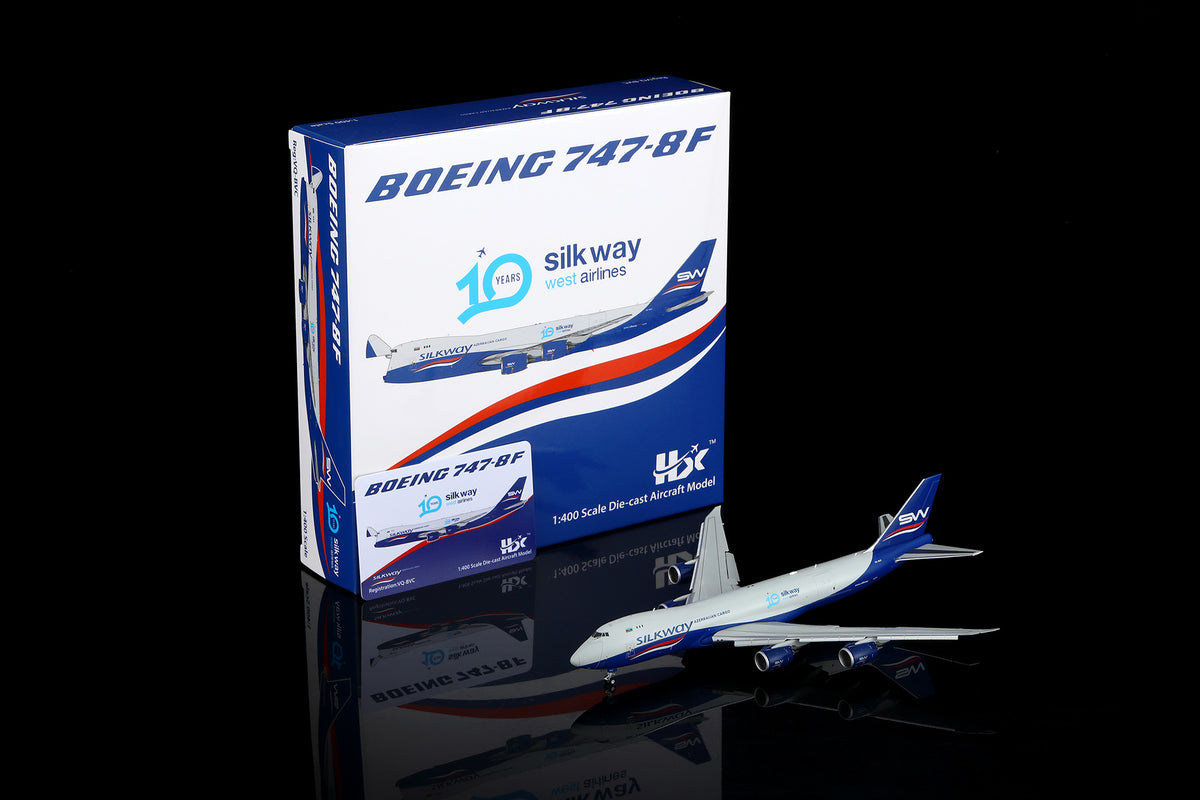 Silk Way West Airlines B747-8F VQ-BVC B632502F Flaps Down - cover