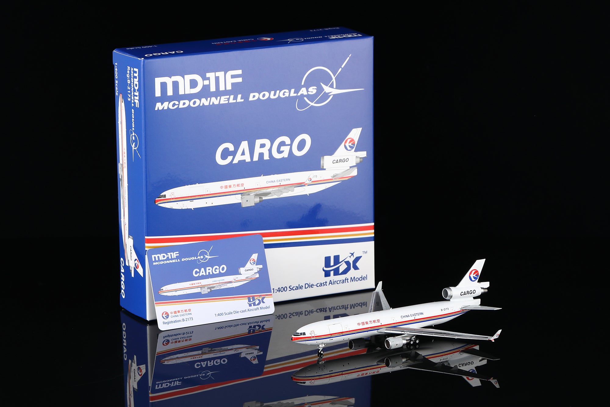 China Eastern Airlines McDonnell Douglas MD-11F B-2173 M111103C Interactive Series - cover