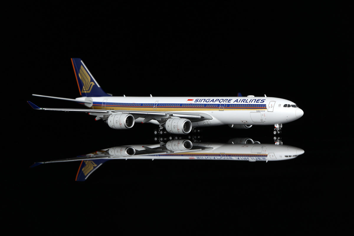 Singapore Airlines Airbus A340-500 9V-SGB A530102F Flaps Down