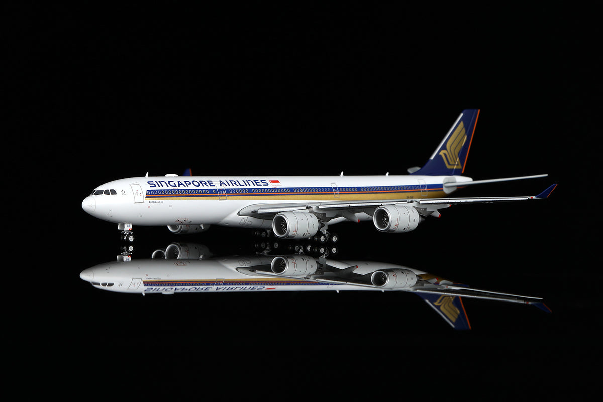 Singapore Airlines Airbus A340-500 9V-SGB A530102F Flaps Down
