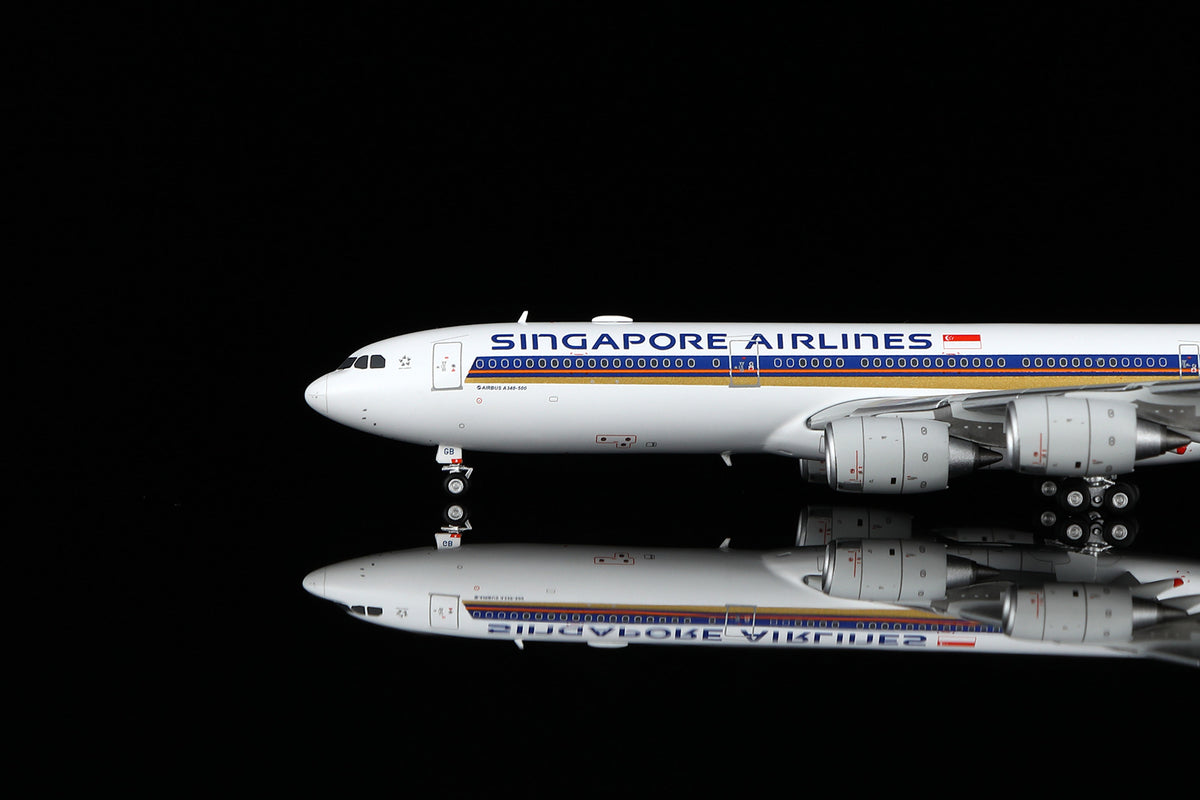 Singapore Airlines Airbus A340-500 9V-SGB A530102F Flaps Down