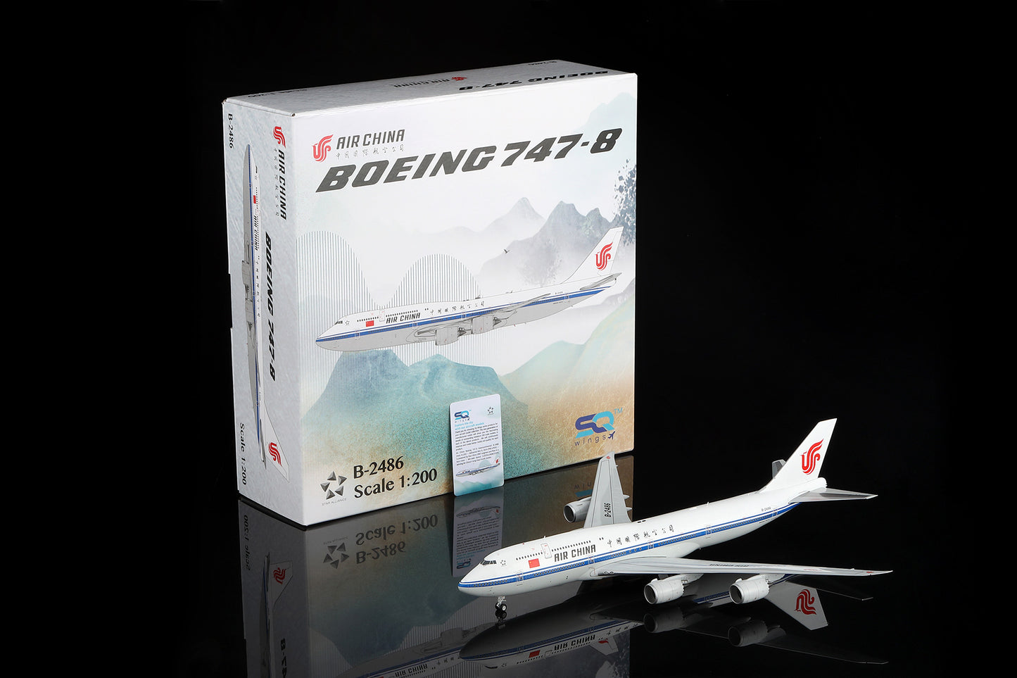 Air China B747-8 B-2486 cover