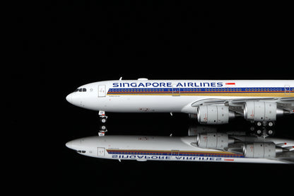 Singapore Airlines Airbus A340-500 9V-SGD A530104F Flaps Down