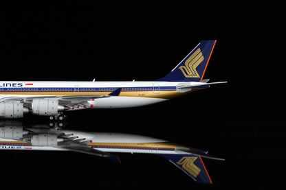 Singapore Airlines Airbus A340-500 9V-SGD A530104F Flaps Down