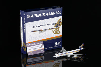 Singapore Airlines Airbus A340-5009V-SGA A530101F Flaps Down - cover