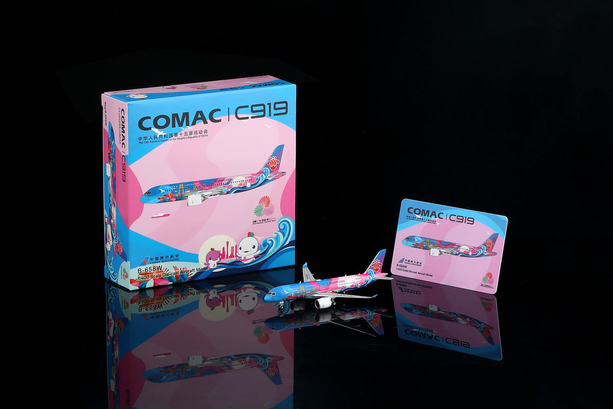 1/400 China Southern Airlines C919 B-658W 15th National Games – Vibrant Bay Area C91901 - cover