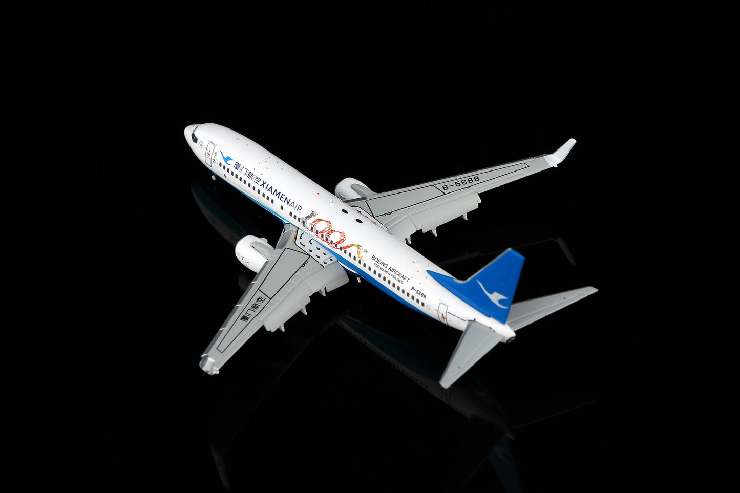 Xiamen Airlines Boeing 737-800 B-5688 Flap-down