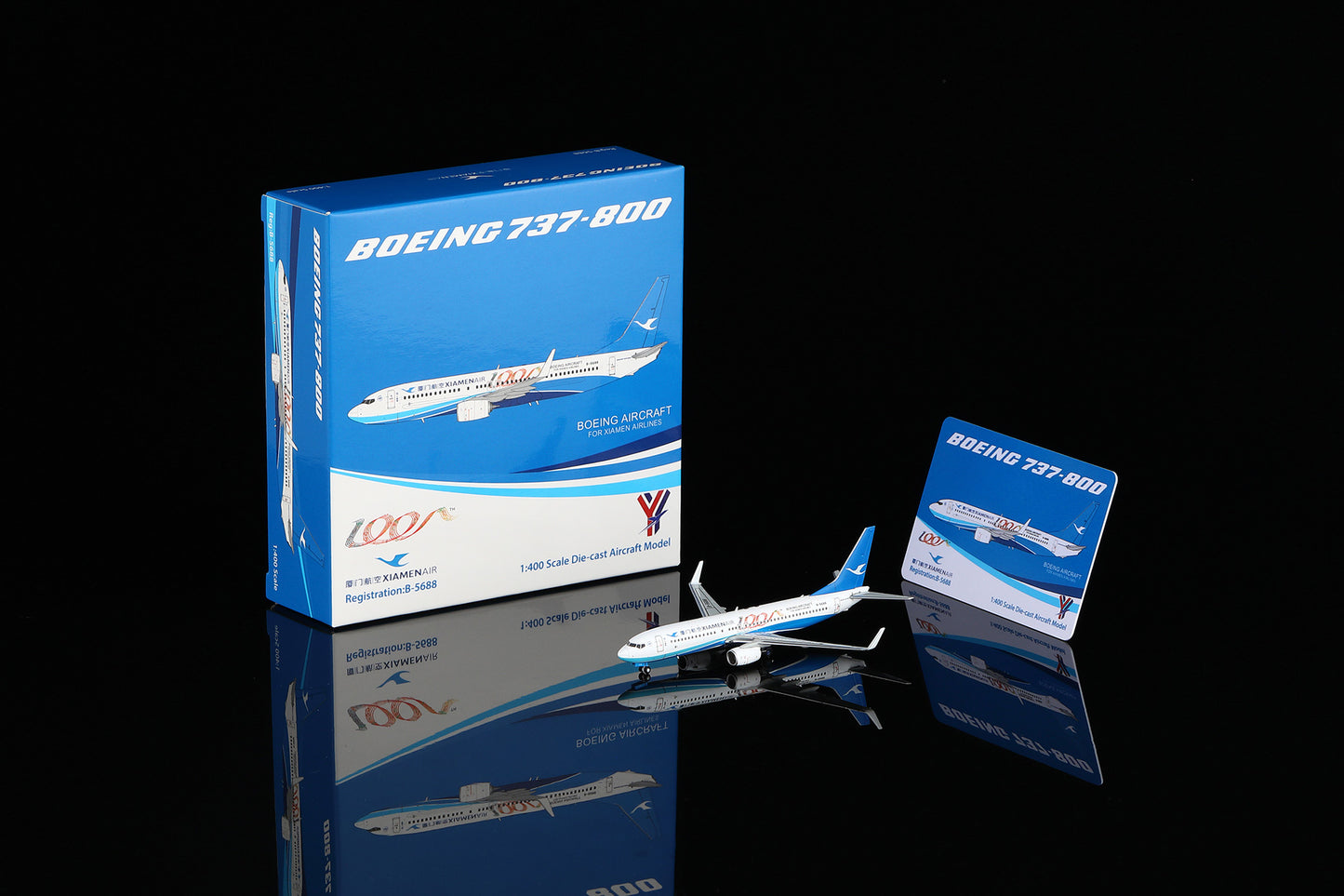 Xiamen Airlines Boeing 737-800 B-5688 Standard Version