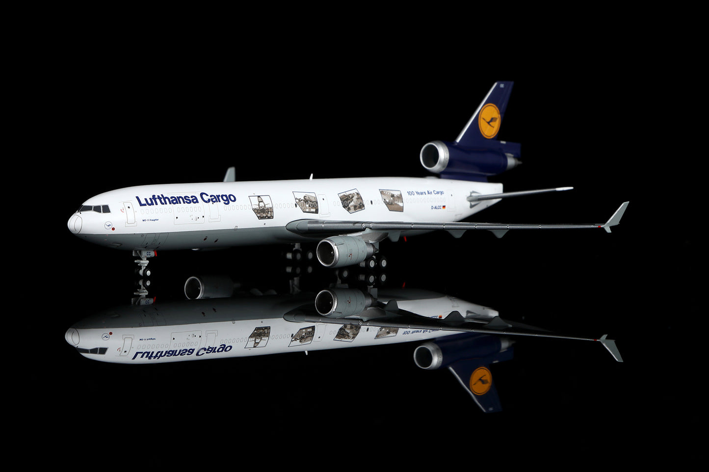 Lufthansa MD-11 D-ALCC 100 Years of Aviation Cargo Livery Standard Version