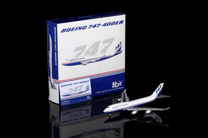 Boeing 747-400 Boeing Company N747ER B611601F Flaps Down - cover
