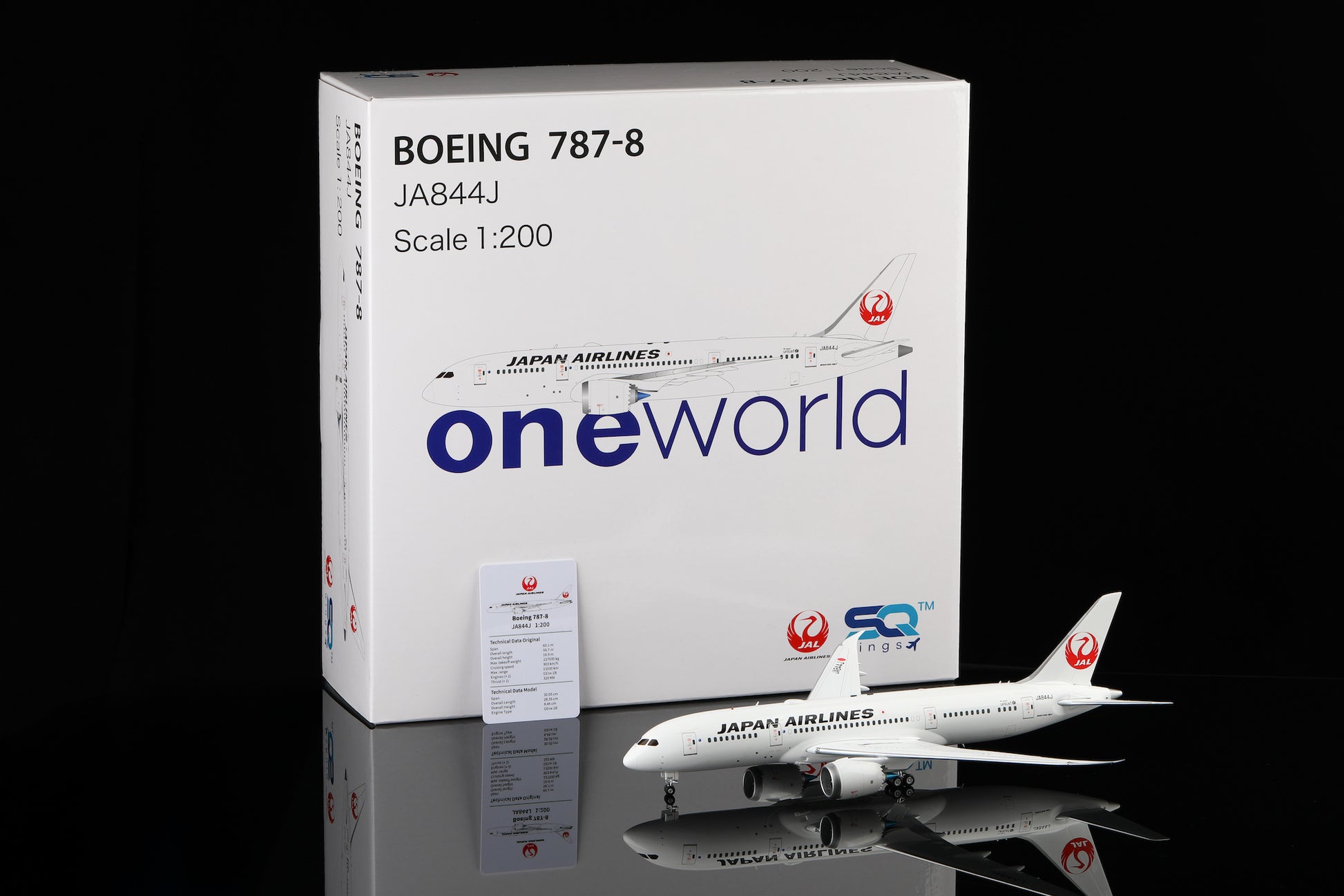 Japan Airlines B787-8 JA844J cover