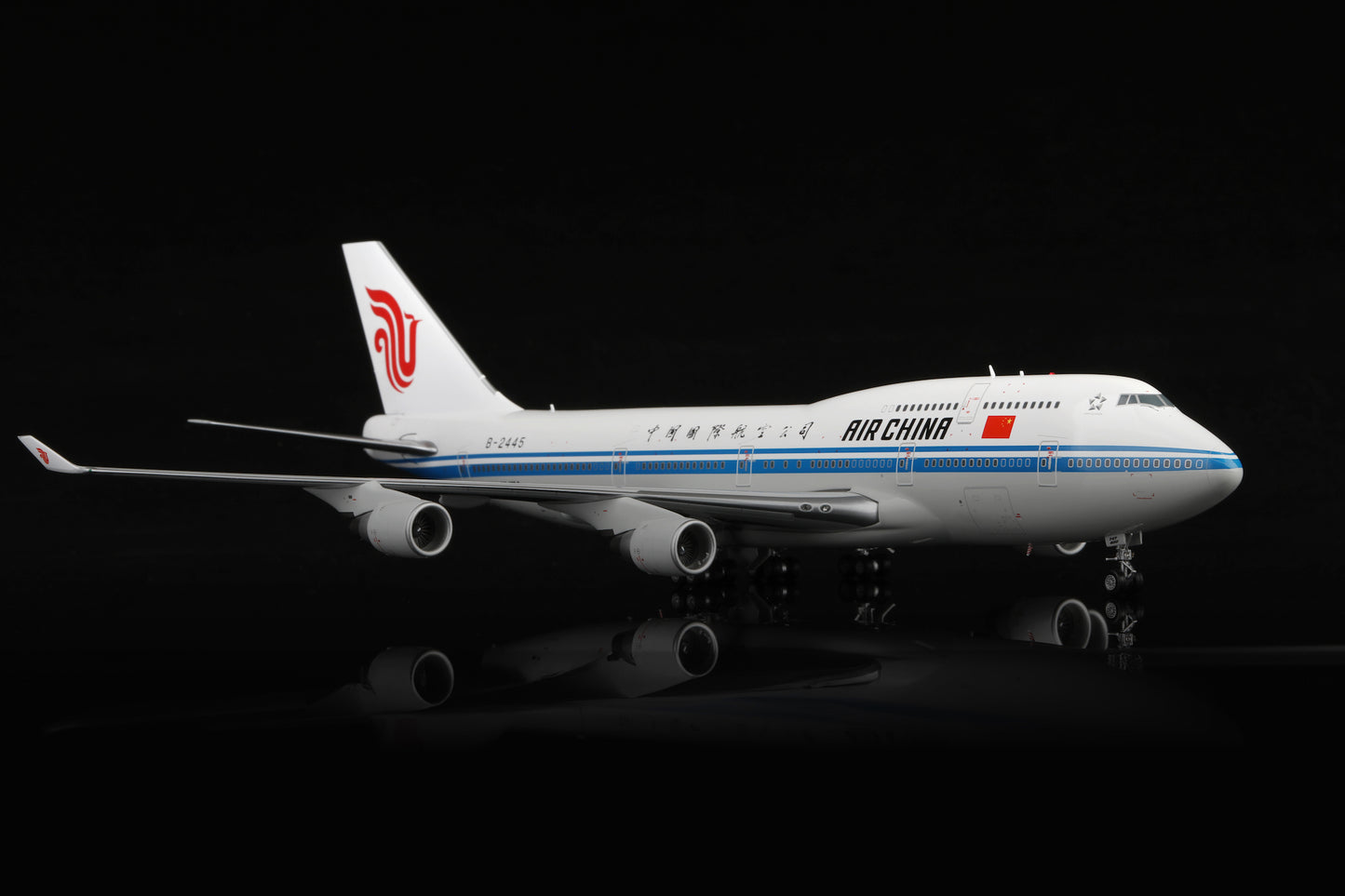 Air China B747-400 B-2445